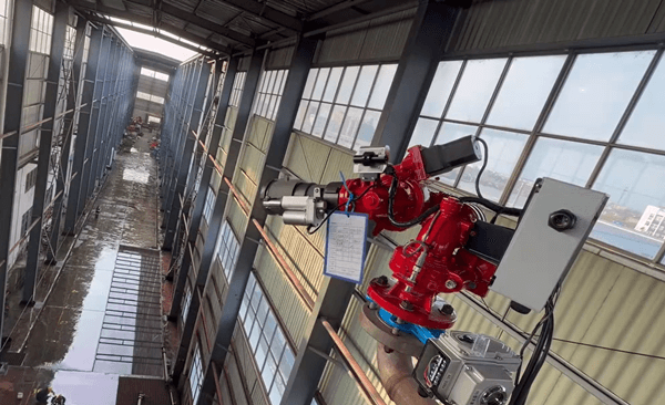 مانیتور آتش ردیابی خودکار اکنون به طور کامل مونتاژ، آزمایش شده است و به زودی ارسال خواهد شد